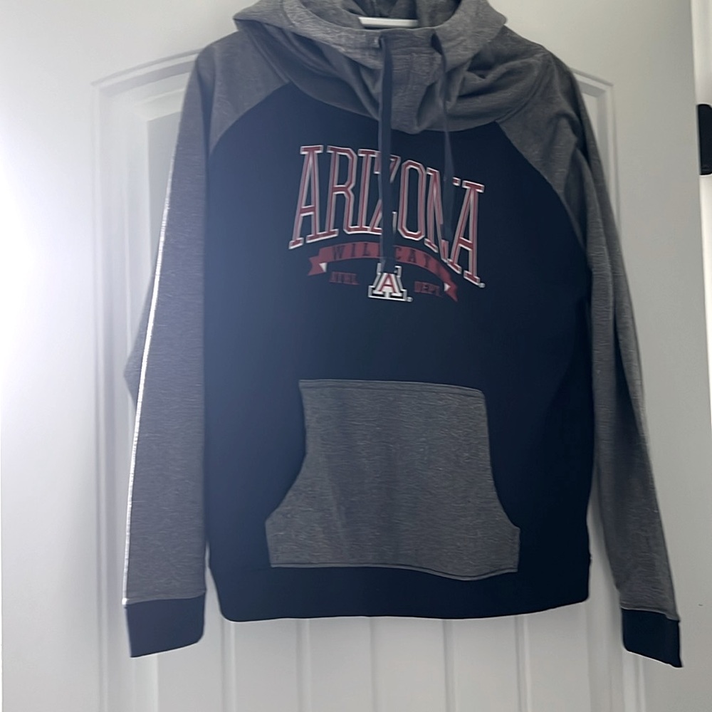 Arizona Wildcats Sweatshirt hoody with cowl neck Size L